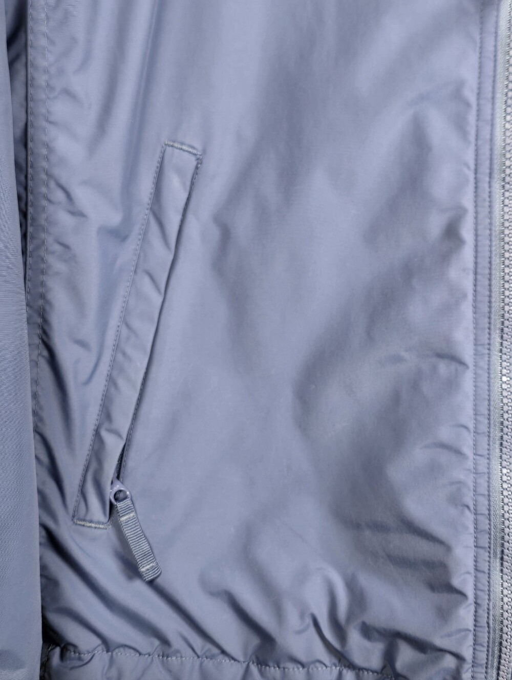 Vintage Columbia Fleece Lined Blue Windbreaker Jacket - Picture 16 of 16